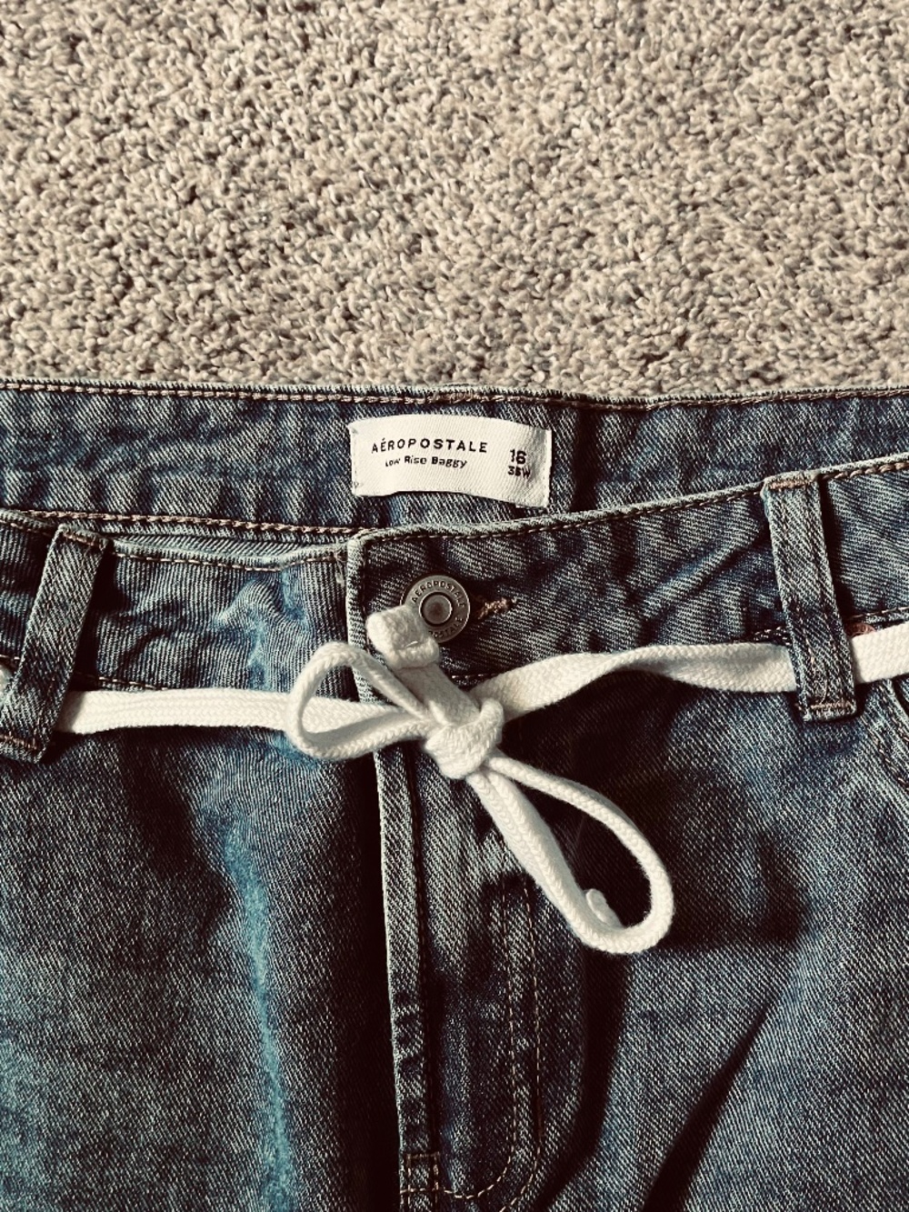 Aeropostale wide leg jeans